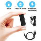 Grabador de Voz Oculto Compacto 16GB - VyFlair