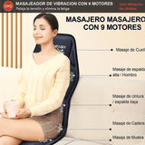 Masajeador de Espalda Completo con Calor y Vibración - VyFlair