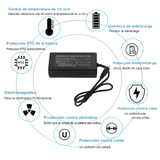 Cargador Universal para Bicicletas Eléctricas 36V - VyFlair