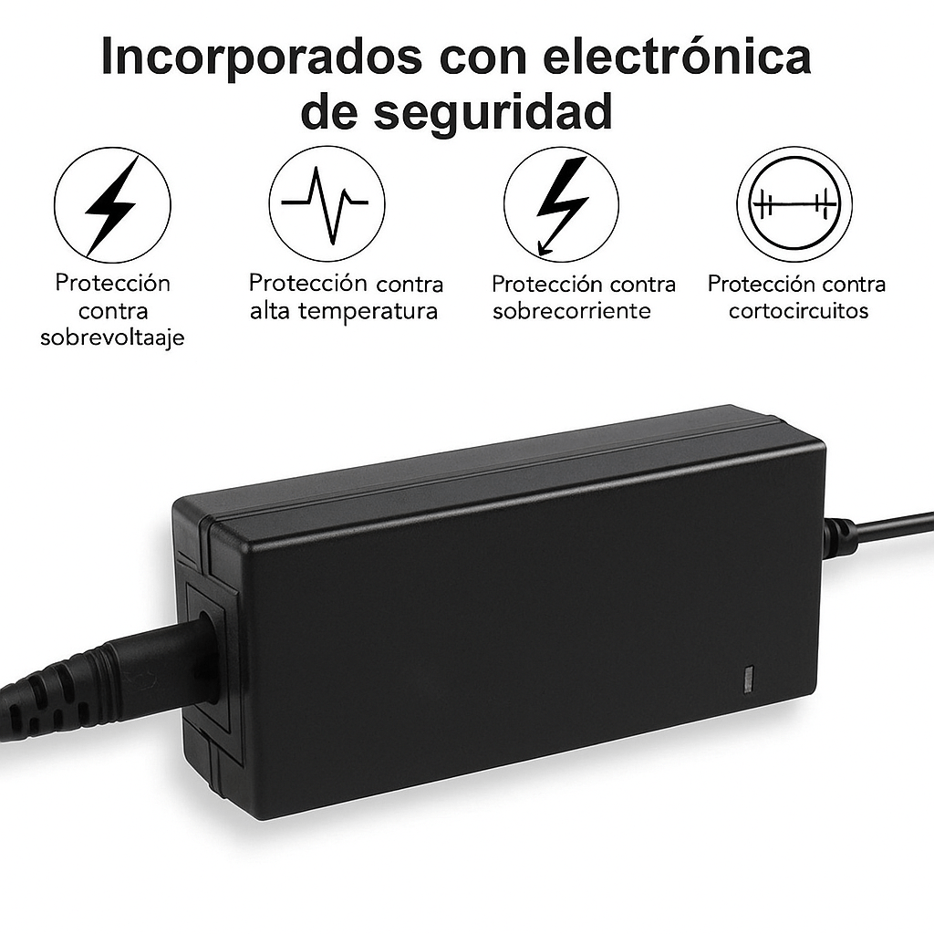 Cargador Universal para Bicicletas Eléctricas 36V - VyFlair