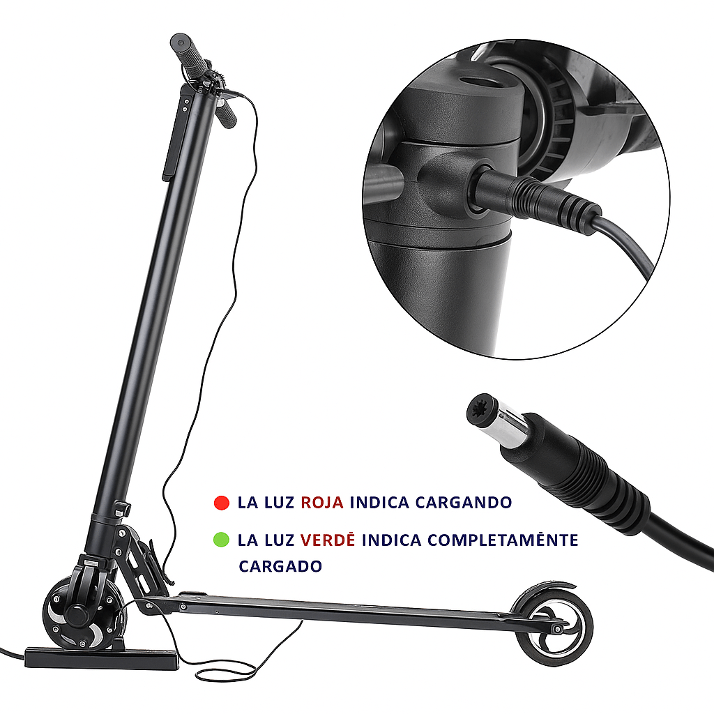 Cargador Universal para Bicicletas Eléctricas 36V - VyFlair