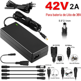 Cargador Universal para Bicicletas Eléctricas 36V - VyFlair