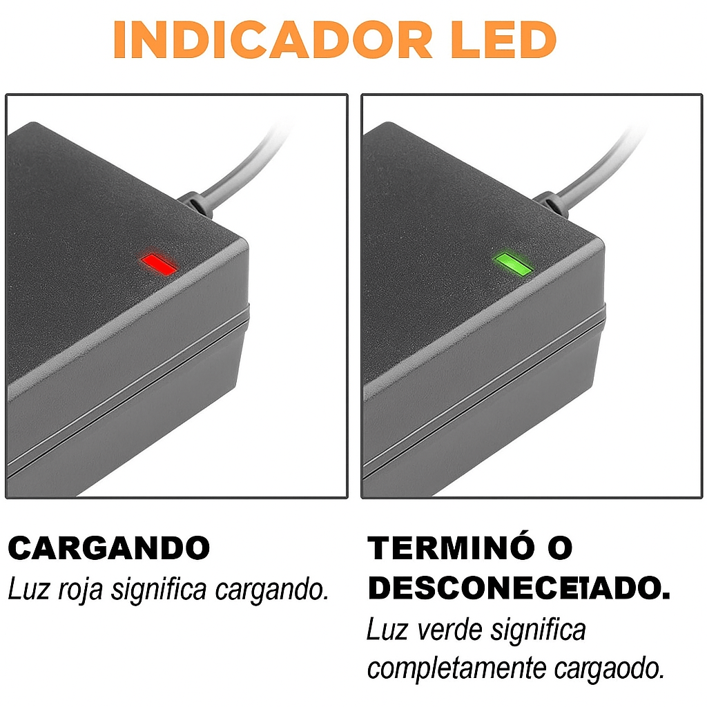 Cargador Universal para Bicicletas Eléctricas 36V - VyFlair