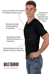 Camiseta con Funda de Cuero Oculta - VyFlair