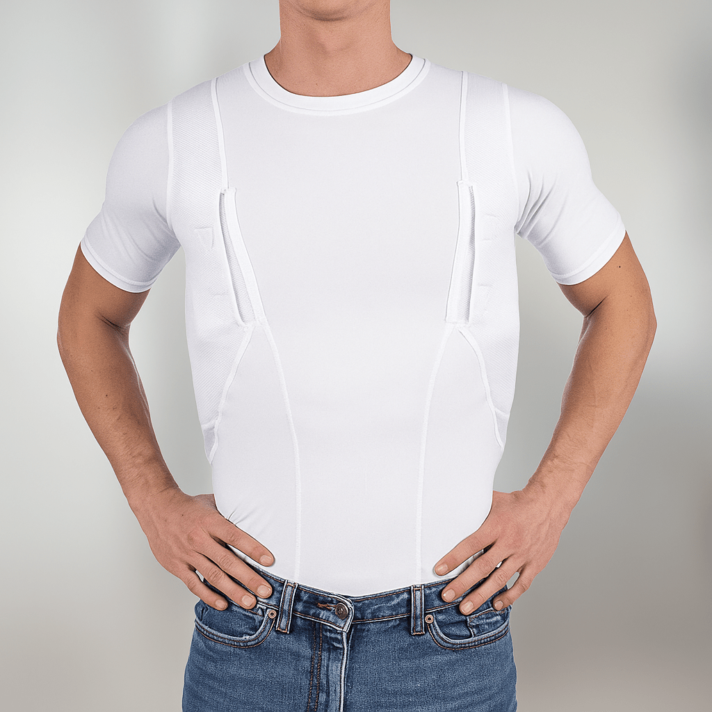 Camiseta con Funda de Cuero Oculta - VyFlair