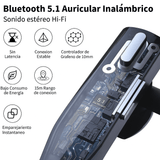 Auricular Bluetooth 5.1 Inalámbrico con Micrófono - VyFlair
