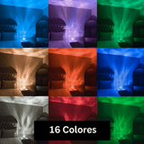 Proyector de Olas Oceánicas 16 Colores LED - VyFlair