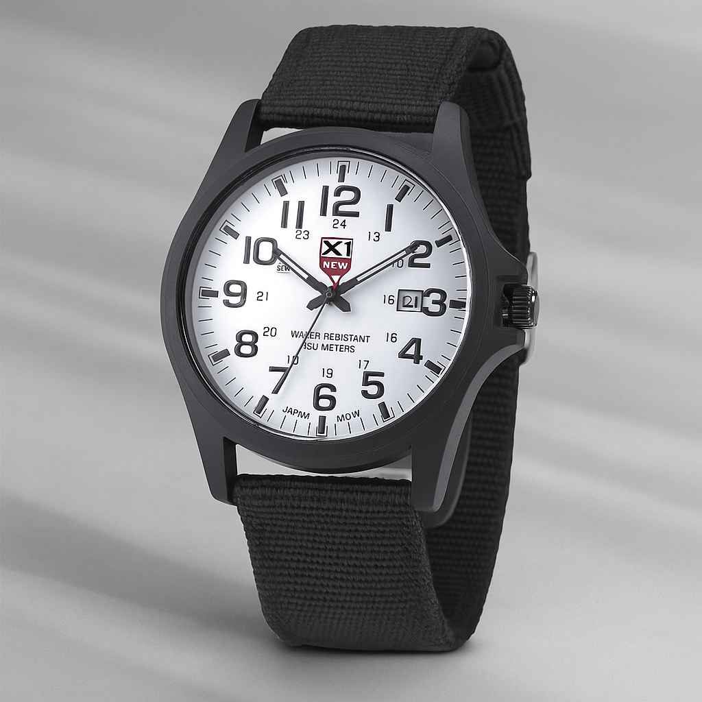 Reloj Militar Analógico Impermeable Estilo Táctico - VyFlair