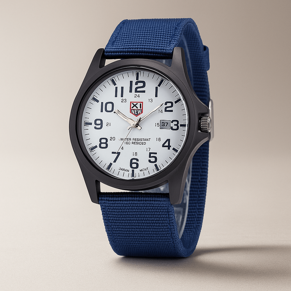 Reloj Militar Analógico Impermeable Estilo Táctico - VyFlair