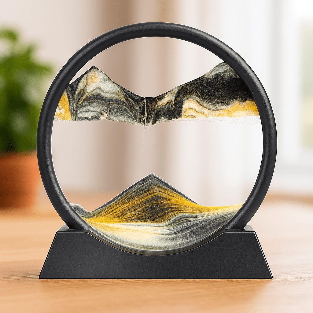 Arte de Arena 3D en Vidrio Decorativo - VyFlair