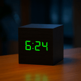 Reloj Digital Mini LED con Modo Noche - VyFlair