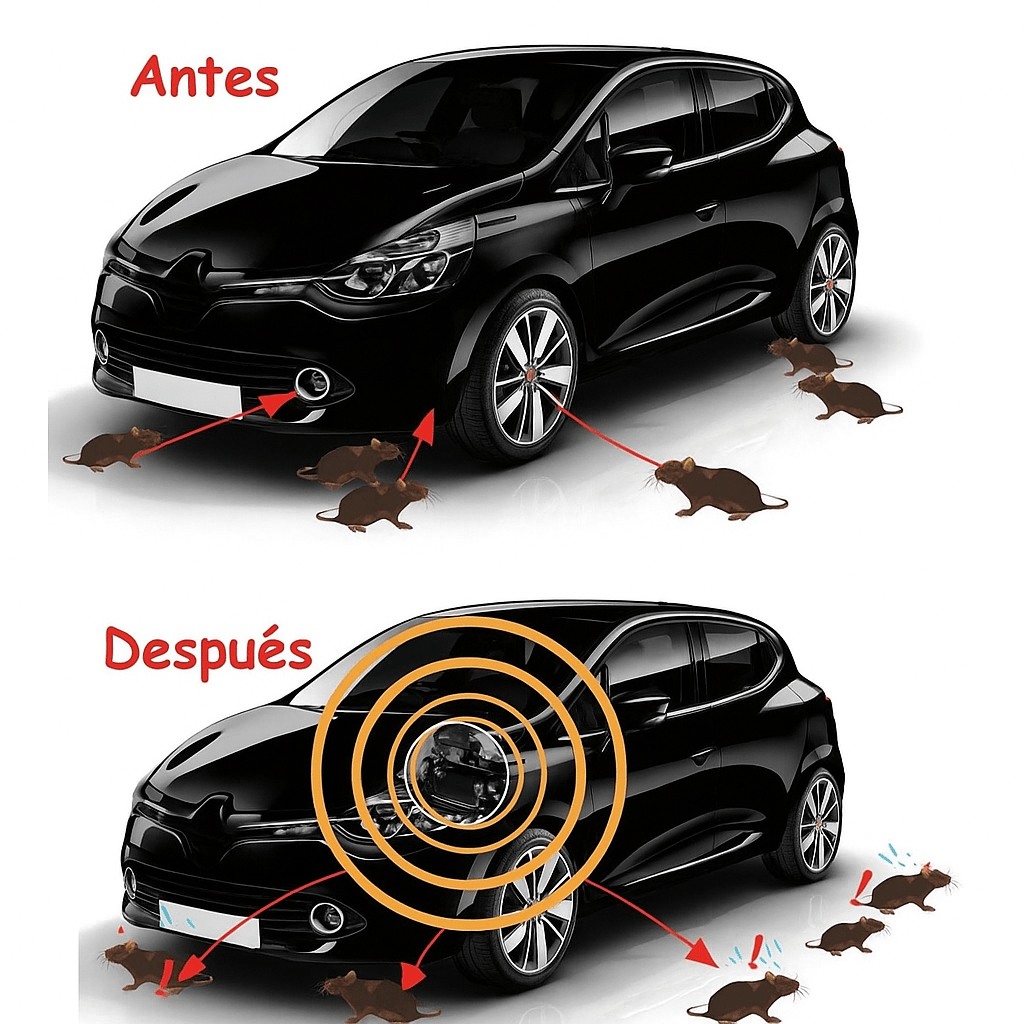 Repelente Ultrasónico de Ratones para Vehículos - VyFlair