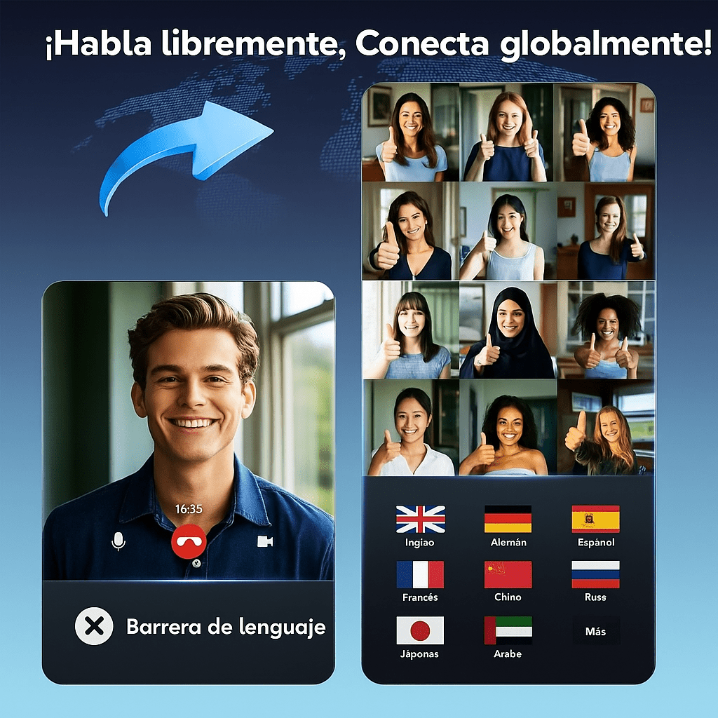 Auriculares de Traducción Inteligente 144 Idiomas - VyFlair