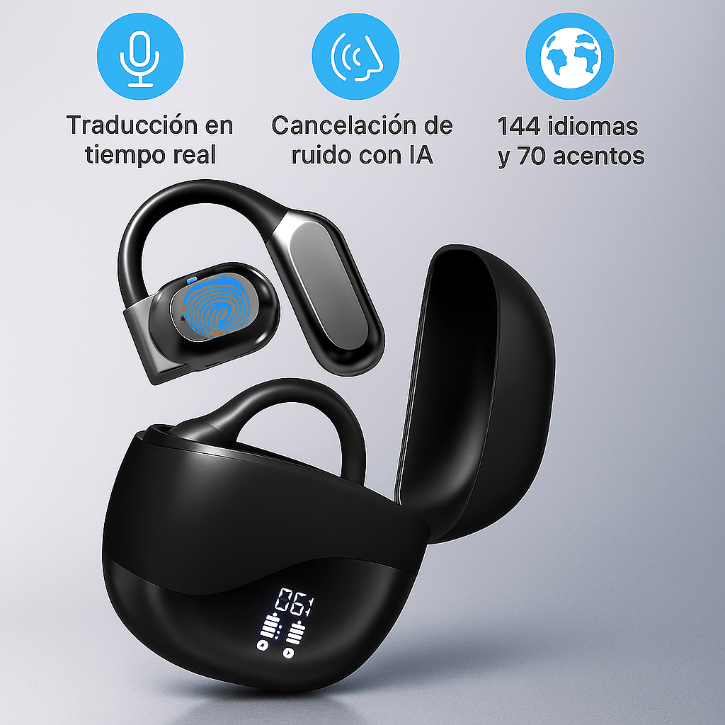 Auriculares de Traducción Inteligente 144 Idiomas - VyFlair