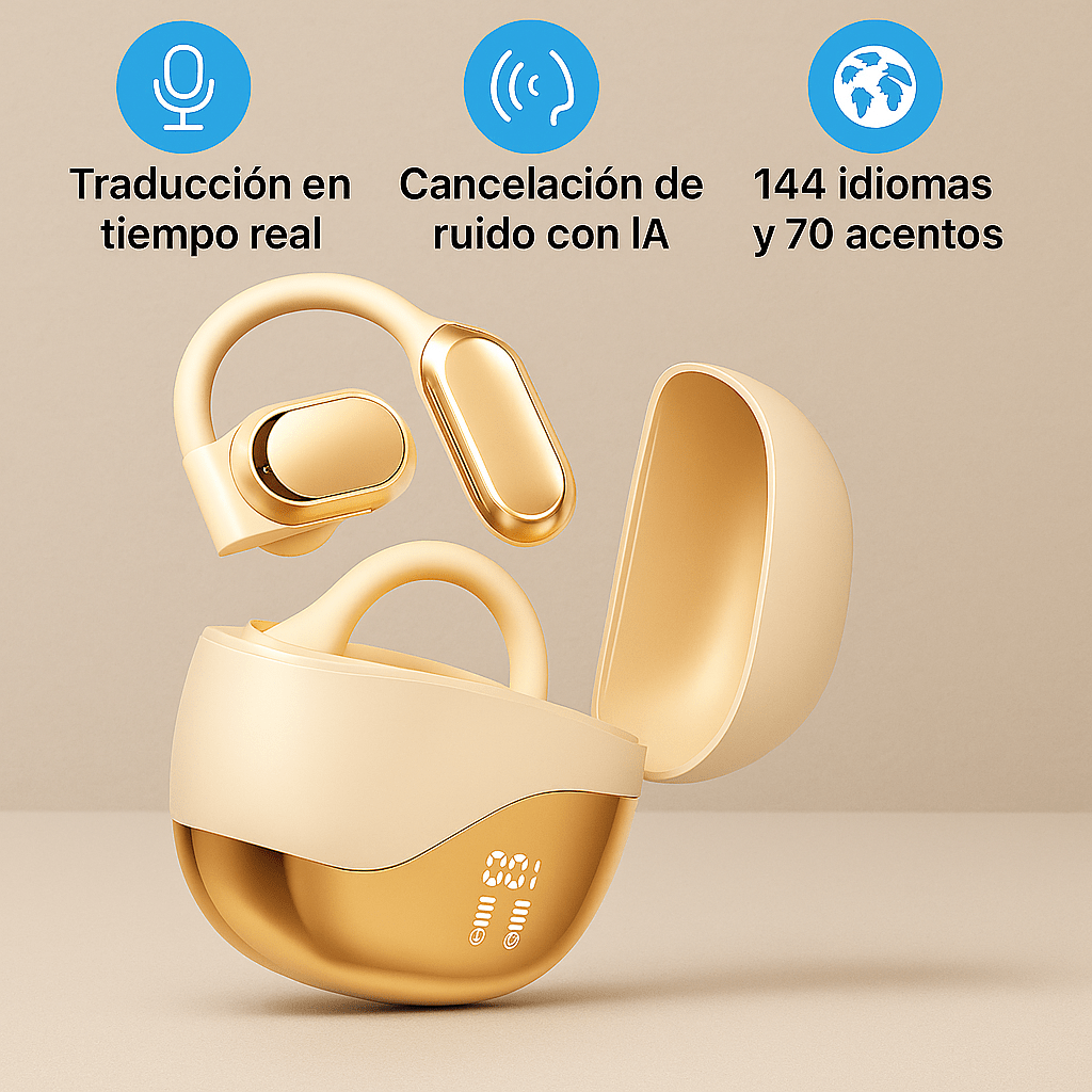 Auriculares de Traducción Inteligente 144 Idiomas - VyFlair