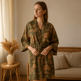Kimono SilvaLoom – Baño Natural con Estilo Boho - VyFlair