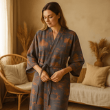 Kimono SilvaLoom – Baño Natural con Estilo Boho - VyFlair