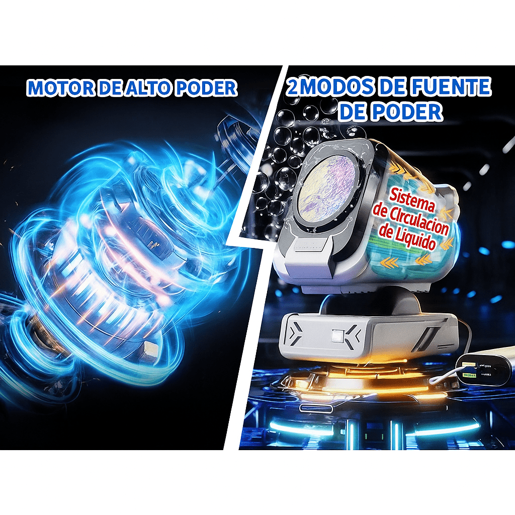 Máquina de Burbujas para Fiesta con Luces RGB - VyFlair