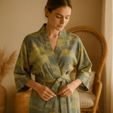 SereniLuxe - Vestido de Algodón Elegante - Estilo Clásico - VyFlair