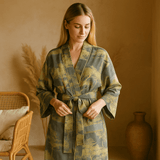 SereniLuxe - Vestido de Algodón Elegante - Estilo Clásico - VyFlair