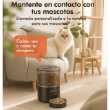 Dispensador Automático Inteligente de Comida para Mascotas - VyFlair