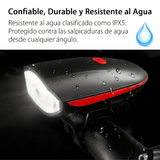 Faro LED para Bicicleta Súper Brillante USB - VyFlair