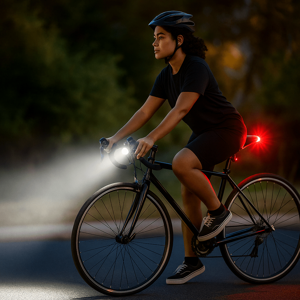 Faro LED para Bicicleta Súper Brillante USB - VyFlair