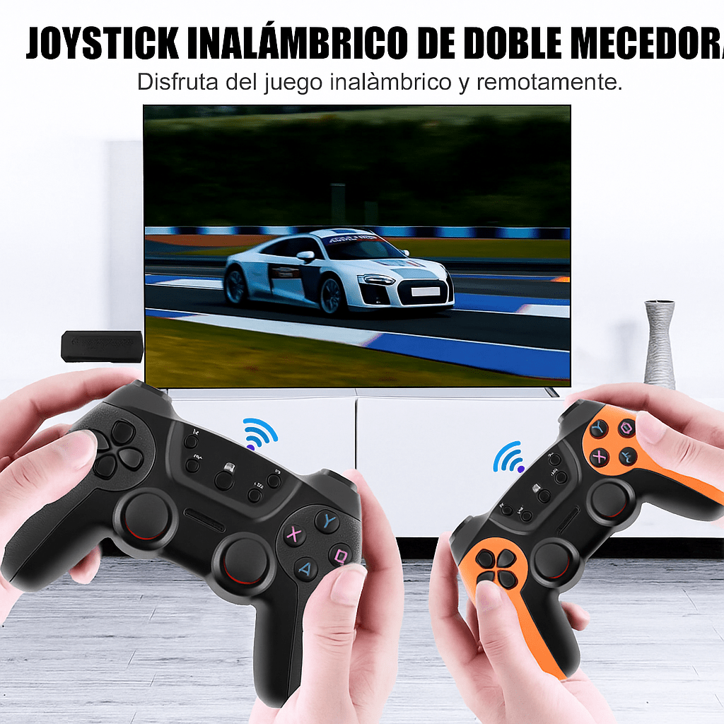 Consola Retro 4K con 41,000 Juegos y 2 Mandos - VyFlair
