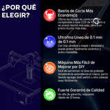 Grabadora Láser de Precisión para Madera y Cuero - VyFlair