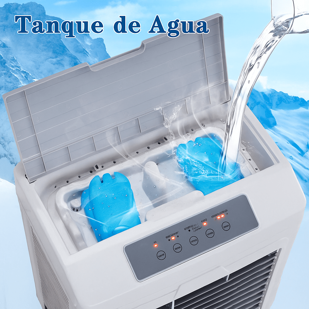 Enfriador de Aire Evaporativo Portátil 10 Galones - VyFlair