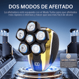 Afeitadora de Cabeza 6D Recargable para Hombres Calvos - VyFlair