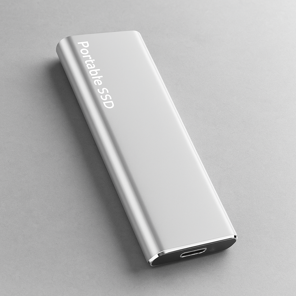 Disco Duro Externo 4TB USB - C Ultra Delgado - VyFlair