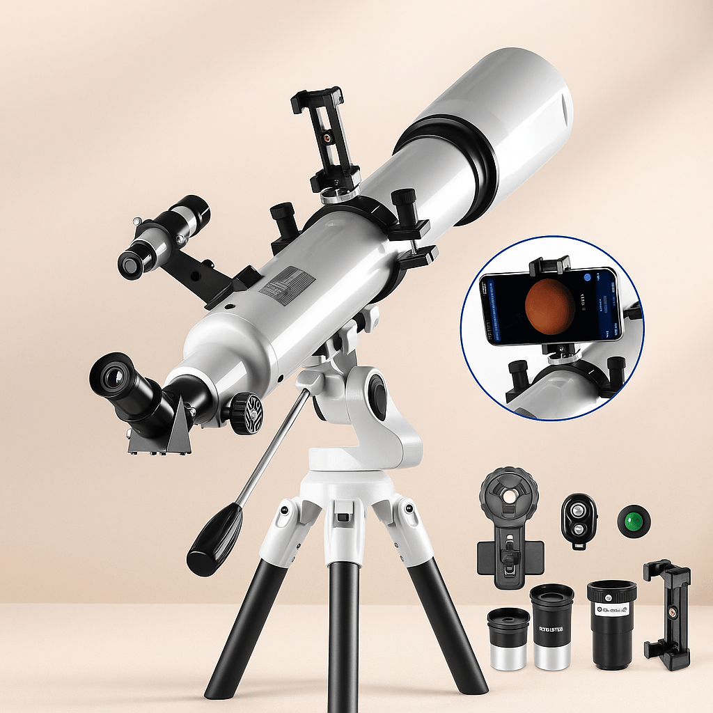 Telescopio Profesional 210X con App de Seguimiento - VyFlair