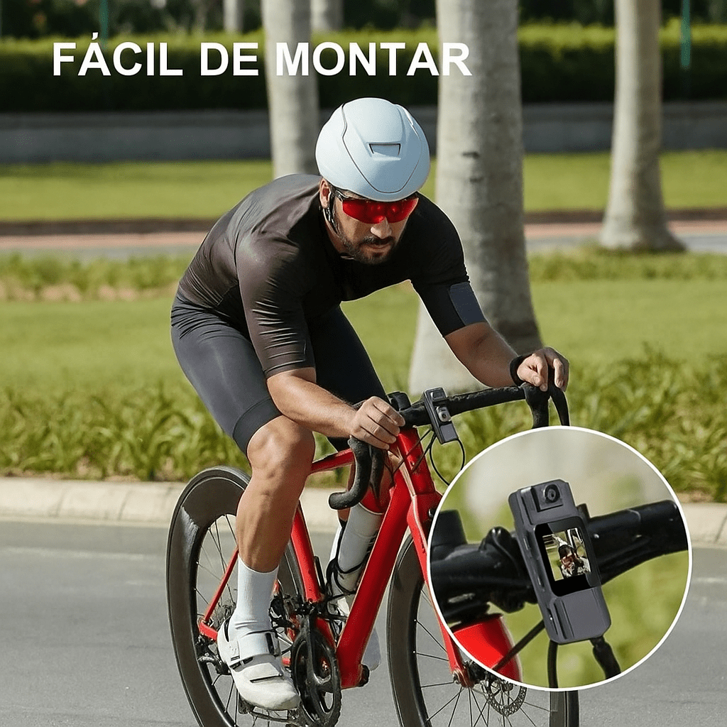 Cámara Corporal 180° Profesional con Visión Nocturna - VyFlair