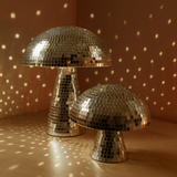 Lámpara Hongo Retro con Bola de Discoteca - VyFlair