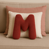 Cojín de Sofá Personalizado con Letras 3D - VyFlair