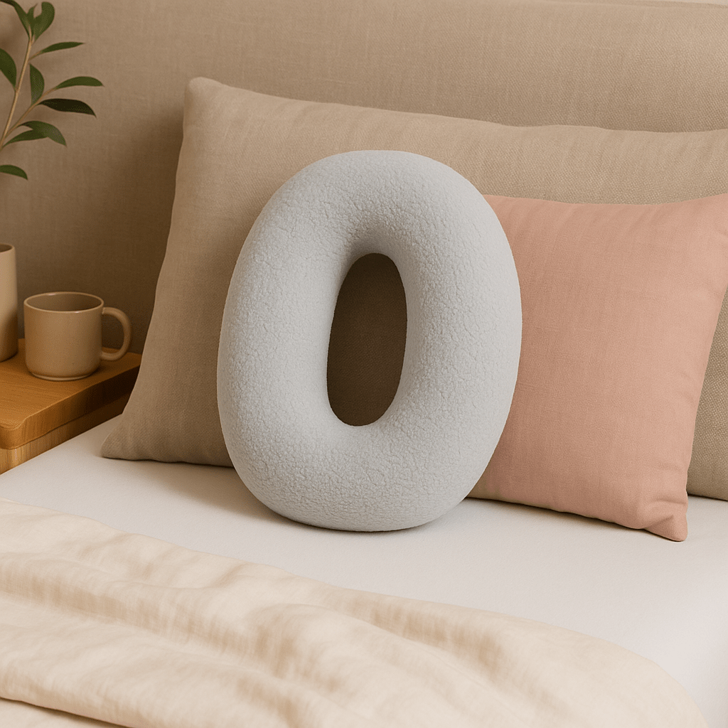 Cojín de Sofá Personalizado con Letras 3D - VyFlair
