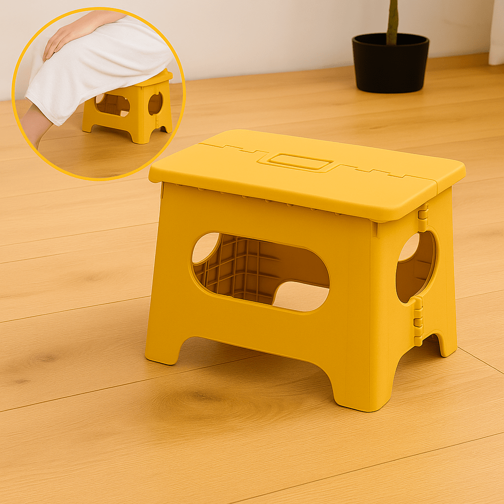 Stowella Taburete Plegable Portátil con Asa - VyFlair