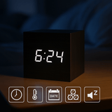 Reloj Despertador Digital LED Compacto - VyFlair