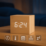 Reloj Despertador Digital LED Compacto - VyFlair