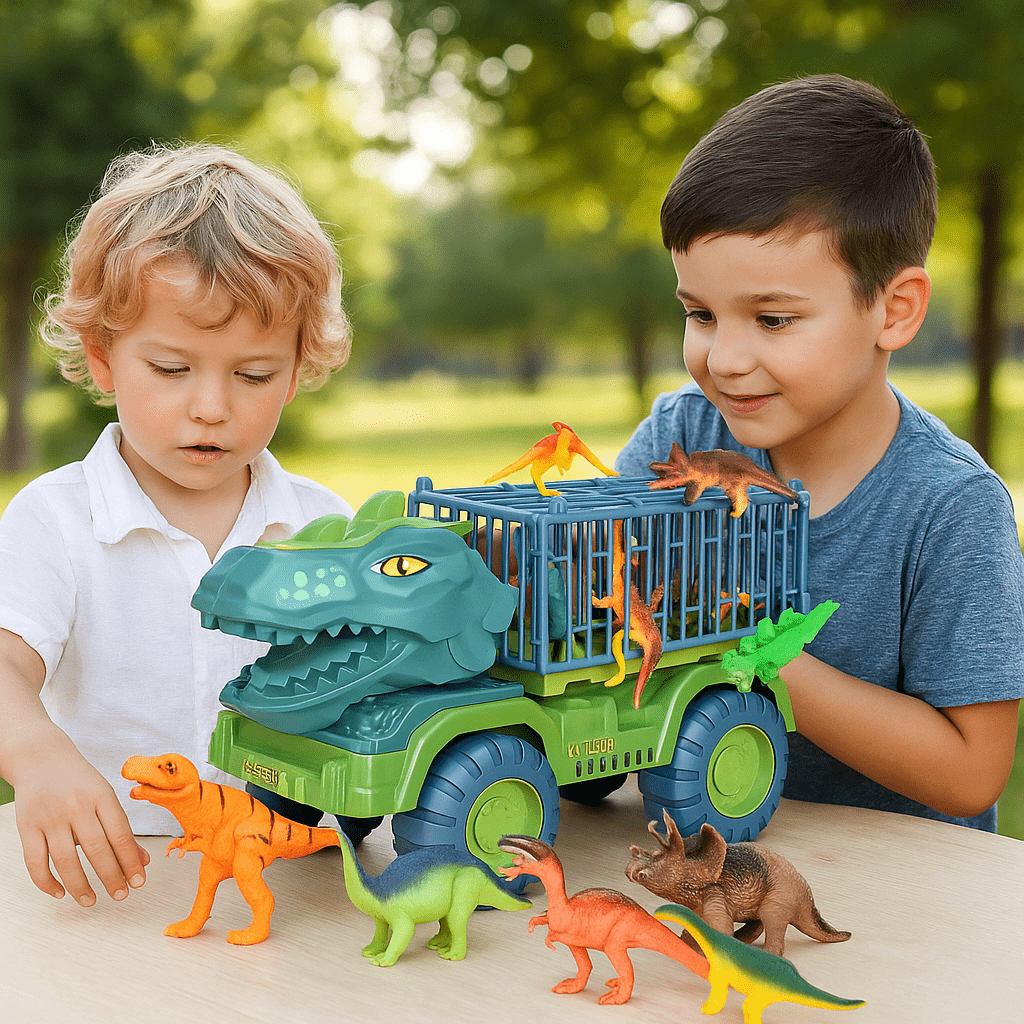 Set de Juego Camión Dinosaurio con Figuras - VyFlair