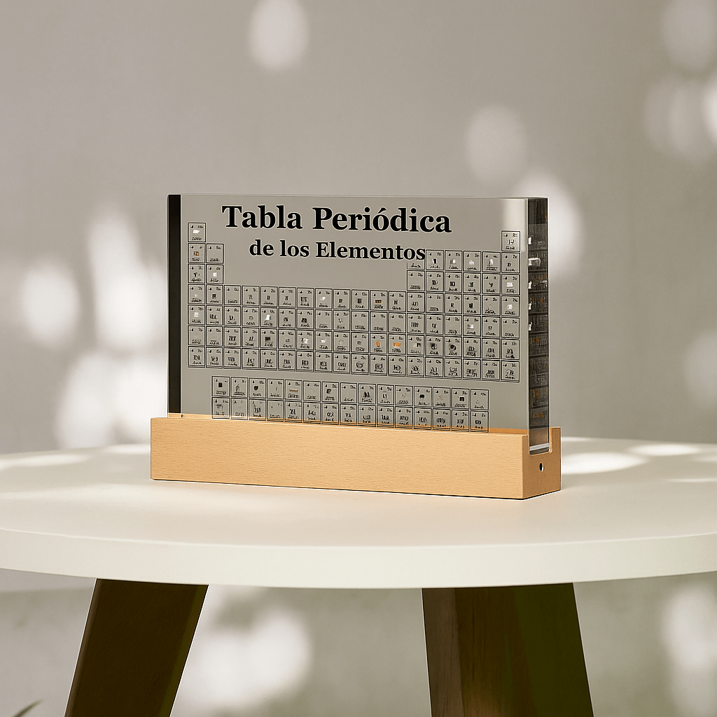 Pantalla Acrílica con Luz y Tabla Periódica - VyFlair