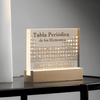 Pantalla Acrílica con Luz y Tabla Periódica - VyFlair