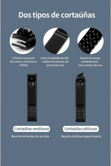 Kit de Cortaúñas Acero Inoxidable con Estuche de Viaje - VyFlair