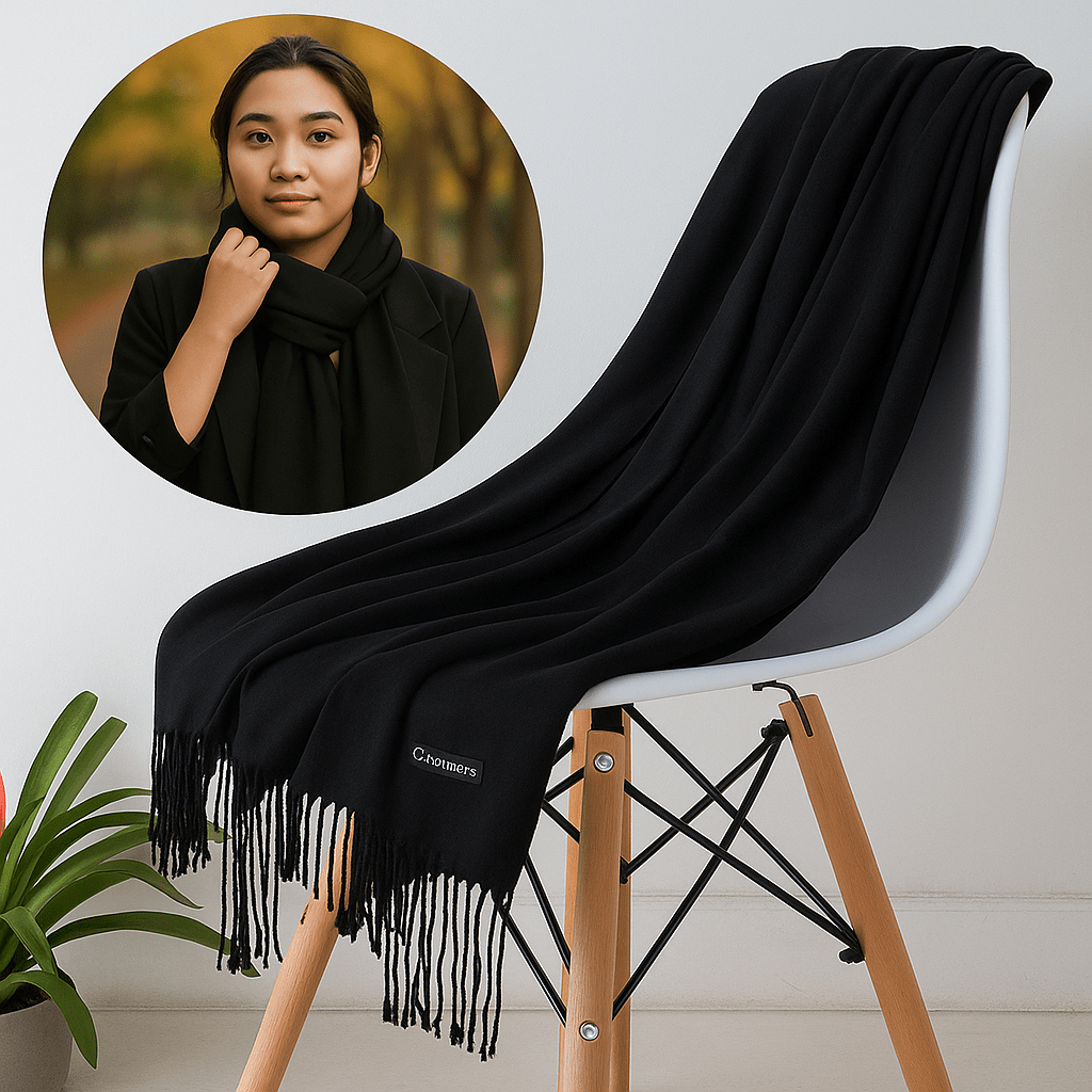 Bufanda de Cachemira Suave para Mujer Invierno - VyFlair