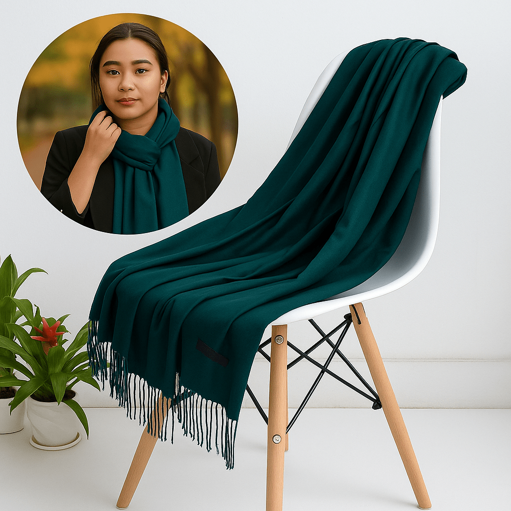 Bufanda de Cachemira Suave para Mujer Invierno - VyFlair