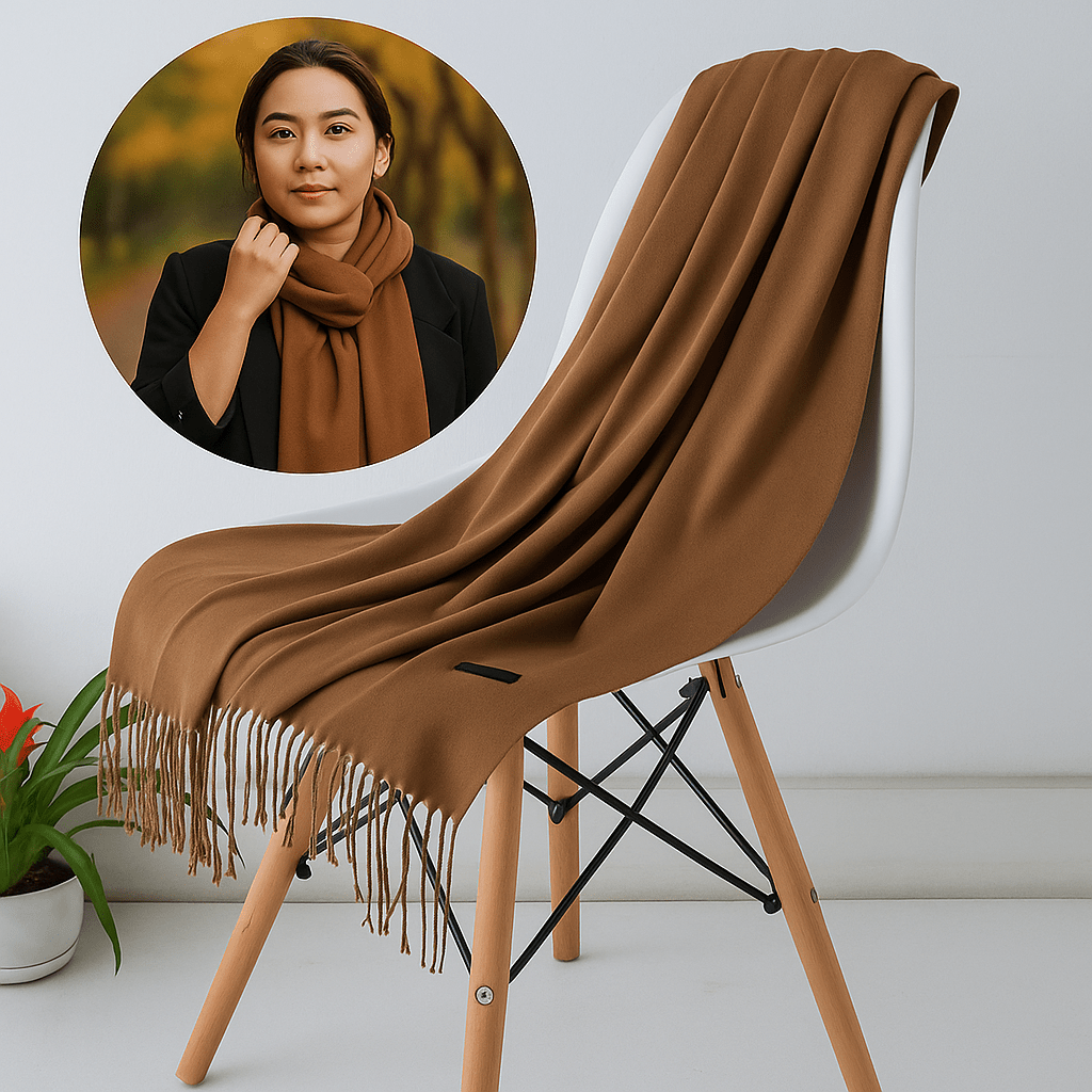 Bufanda de Cachemira Suave para Mujer Invierno - VyFlair