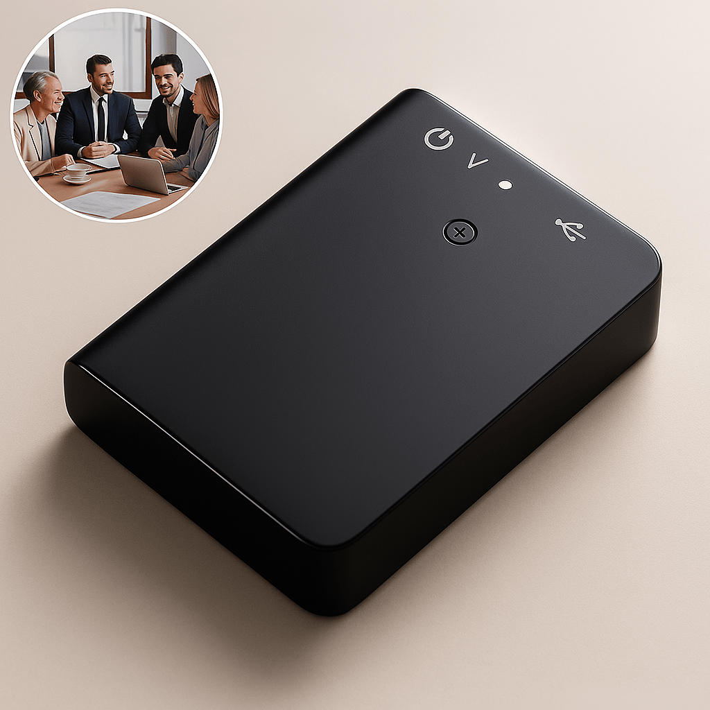 Mini Grabadora de Voz Digital Compacta HD