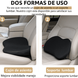 Cojín Viscoelástico Ergonómico para Asiento de Coche - VyFlair