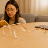 Gafas de lectura sin montura anti luz azul - VYFLAIR - VyFlair